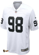 NFL LAS VEGAS RAIDERS MAXX CROSBY – WHITE JERSEY