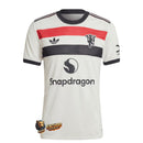 Manchester United 20242025 - Third jersey Manchester United - Adidas Manchester United - Premier League - Copas Inglesas - Diseño moderno - Detalles únicos - Blue - White - Silver - Gola polo - Escudo del Manchester United - Logo de Adidas - Historia del club - Tecnologías innovadoras - Confort - Rendimiento