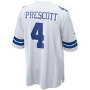 NFL DALLAS COWBOYS DAK PRESCOTT - WHITE JERSEY