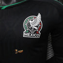 MEXICO BLACK 2026 WORLD CUP MEN'S JERSEY LONG SLEEVE PLAYER VERSION