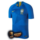 BRAZIL AWAY 2018 MEN'S JERSEY RETRO
