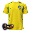 BRAZIL HOME 2002 MEN'S JERSEY RETRO