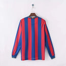 BARCELONA I 09-10 LONG SLEEVE RETRO MEN'S JERSEY