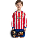 ATLÉTICO DE MADRID I LONG SLEEVE 04/05 KIDS KIT (RETRO)