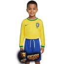 BRAZIL I LONG SLEEVE 1998 KIDS KIT (RETRO)