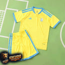 UKRAINE YELLOW WORLD CUP 2026 KIDS KIT
