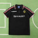 MANCHESTER UNITED 98/99 BLACK MEN'S JERSEY (RETRO)