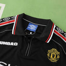MANCHESTER UNITED 98/99 BLACK MEN'S JERSEY (RETRO)