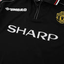 MANCHESTER UNITED 98/99 BLACK MEN'S JERSEY (RETRO)