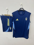 SET REAL ZARAGOZA TRAINING SLEEVELESS MEN 25/26